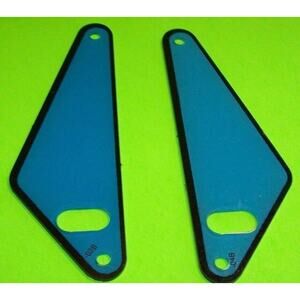 World Poker Tour Original 2006 Pinball Machine Plastic Slingshot Set Of 2